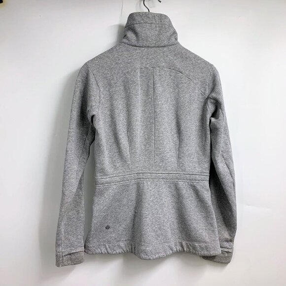 Lululemon Athletic Women's Insculpt Mockneck Full Zip Jacket Size 4 - Picture 2 of 15